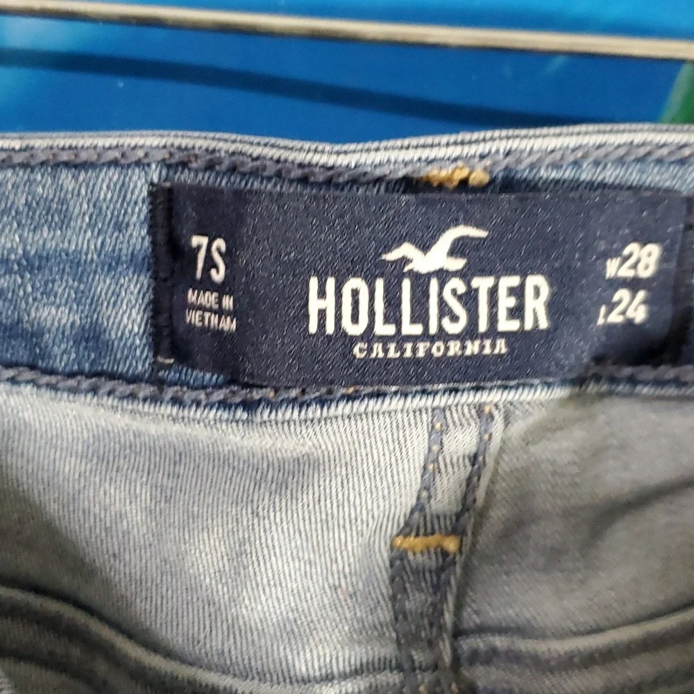 Hollister Mid - Rise Crop Super skinny Classic stretch denim women's siz… - Picture 4 of 5
